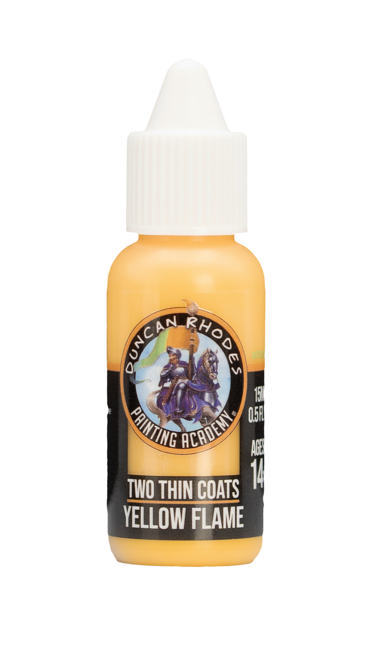 Two Thin Coats: Yellow Flame (18)