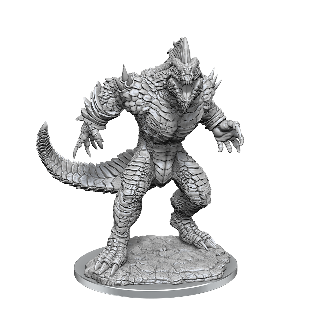 Dungeons & Dragons - Nolzur's Marvelous Miniatures: Lizardfolk Render