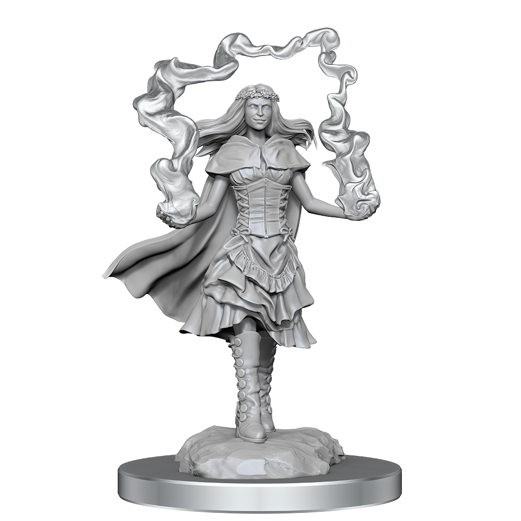 Dungeons & Dragons - Nolzur's Marvelous Miniatures: Dark Spellcaster & Flameskulls