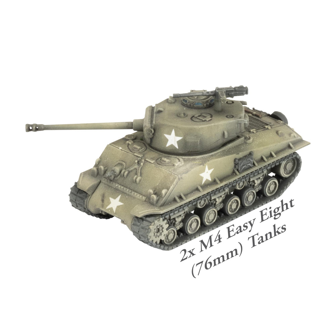 Flames of War: American Army Deal - Old Ironsides Sherman Tank Company (USAB18)