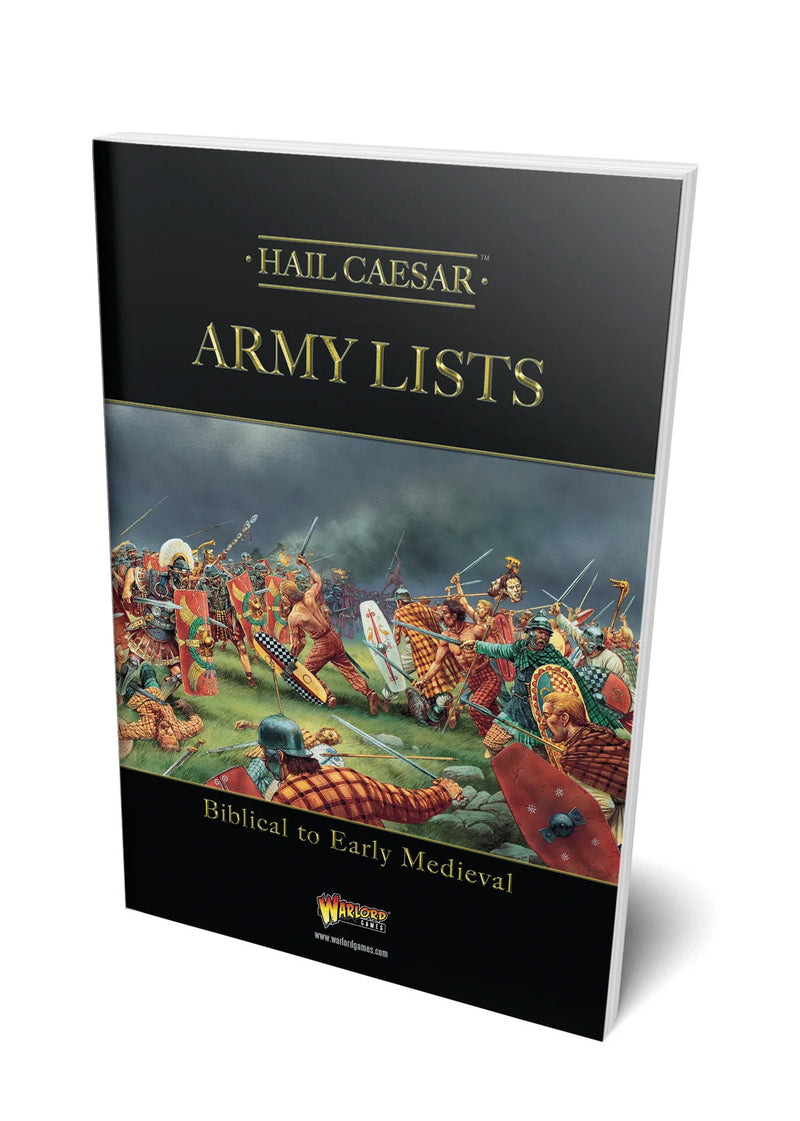 Hail Caesar: Army Lists - Biblical to Early Medieval supplement