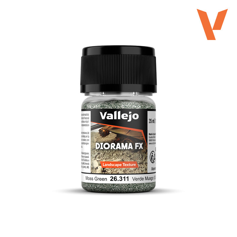 Vallejo Diorama FX: Moss Green 0,5-2mm (26.311)