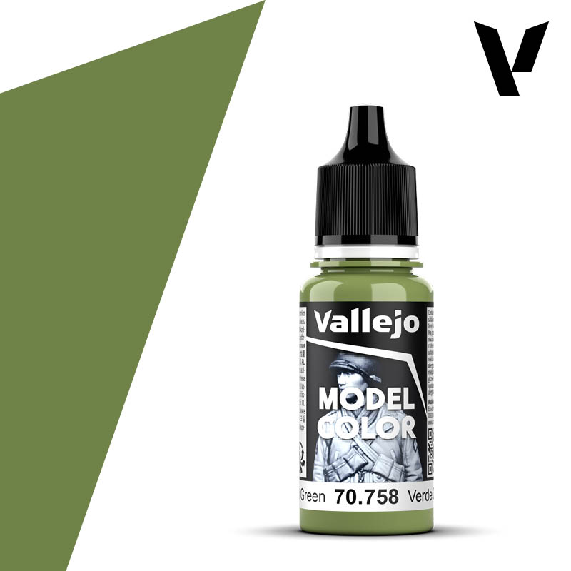 Vallejo Model Color: Bright Green (70.758) (85)