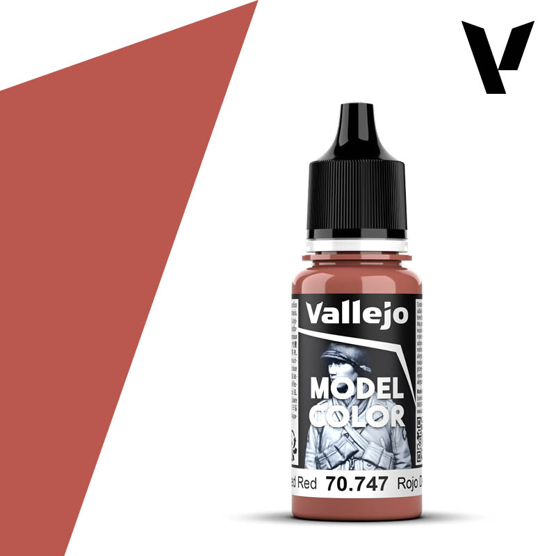 Vallejo Model Color: Faded Red (70.747) (35)