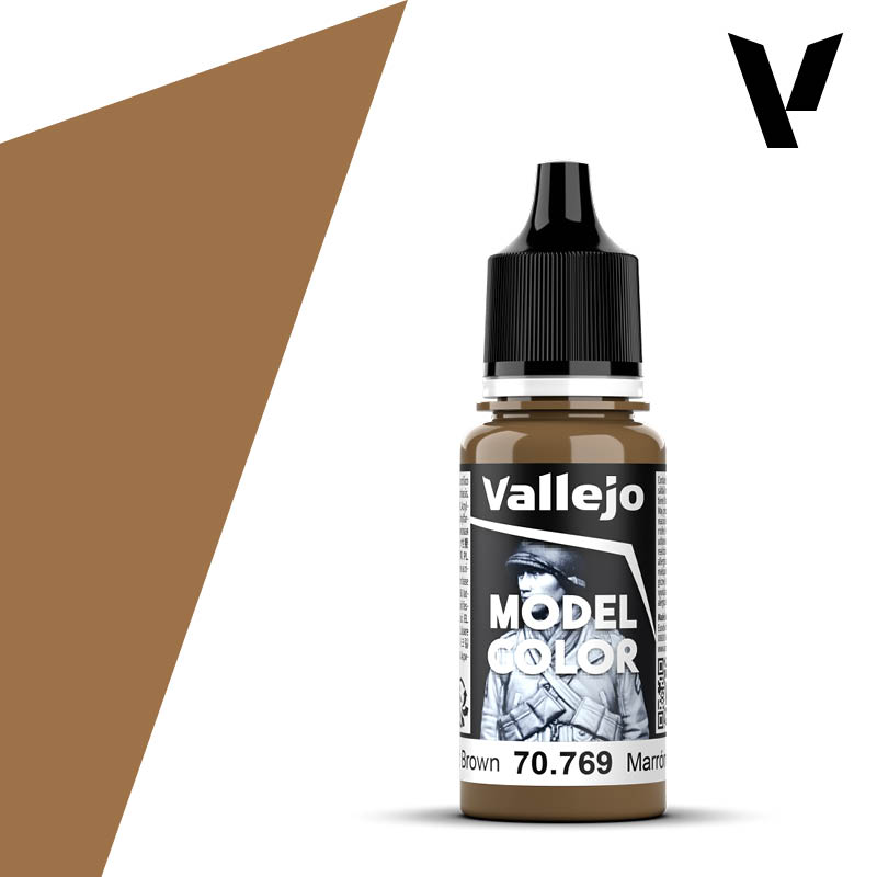 Vallejo Model Color: Mustard Brown (70.769) (148)