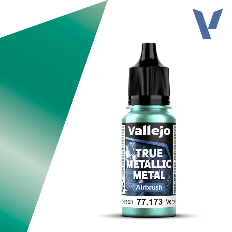 Vallejo True Metallic: Airbrush - Beetle Green (77.173)