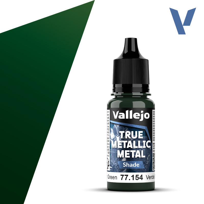 Vallejo True Metallic: Shade - Dusken Green (77.154)