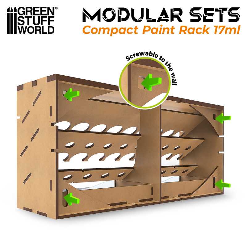 Vertical Paint Organizer 17ml - COMPACT (Green Stuff World)