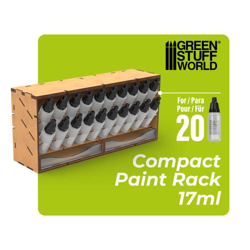Vertical Paint Organizer 17ml - COMPACT (Green Stuff World)