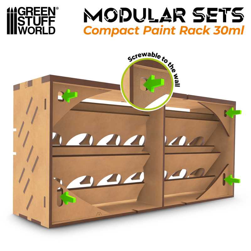 Vertical Paint Organizer 30ml - COMPACT (Green Stuff World)