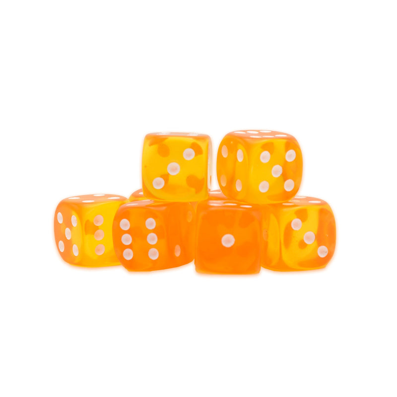 Amber D6 Dice (Warlord Games)