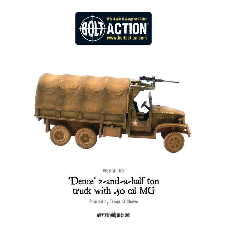 Bolt Action: 'Deuce' 2-and-a-half ton truck with 50cal.MG