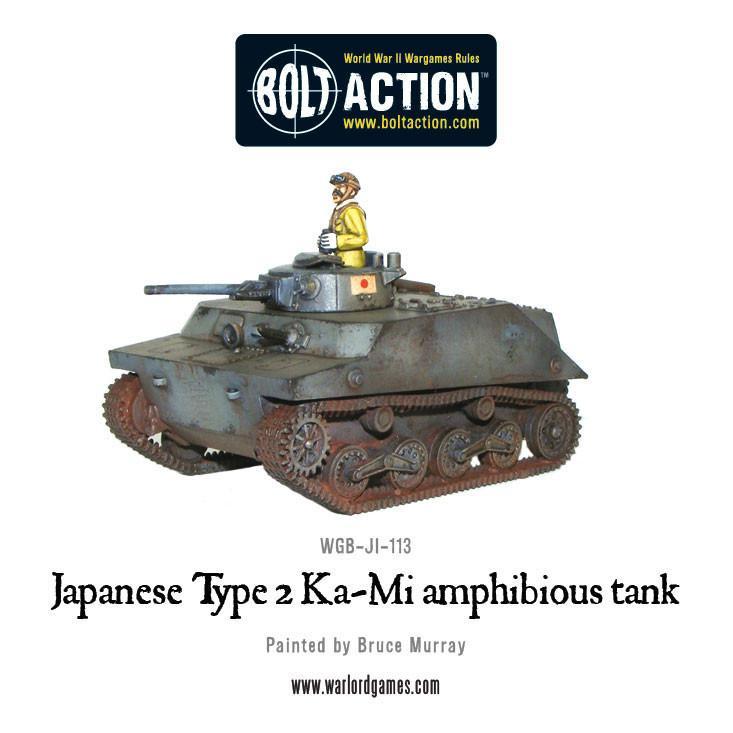 Bolt Action: Japanese Type 2 Ka-Mi amphibious tank