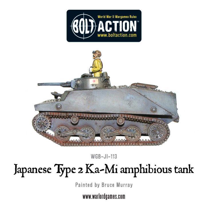 Bolt Action: Japanese Type 2 Ka-Mi amphibious tank