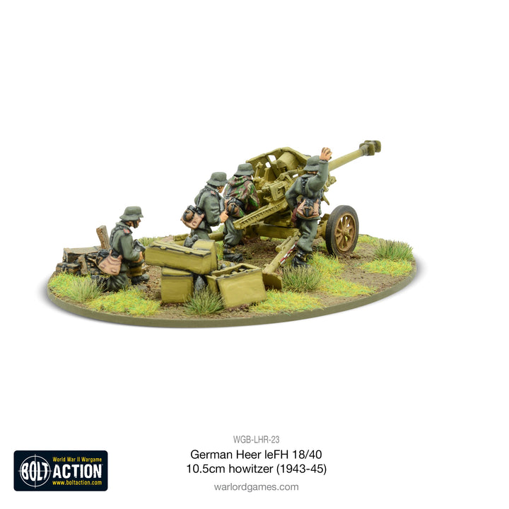 Bolt Action: German Heer leFH 18/40 10.5cm howitzer (1943-45)