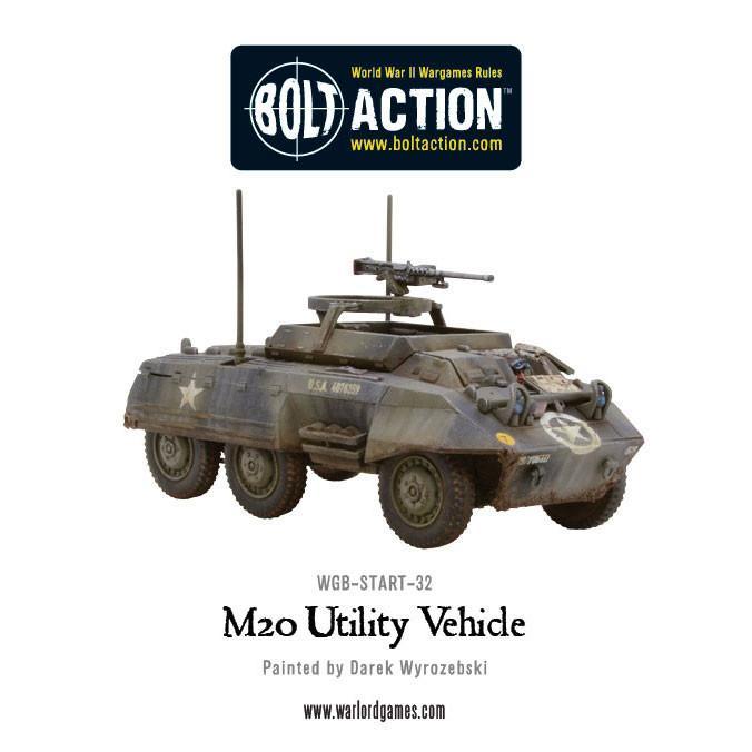 Bolt Action: M8/M20 Greyhound Scout Car Platoon