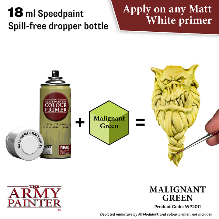 Speedpaint 2.0: Malignant Green (The Army Painter) (WP2011)