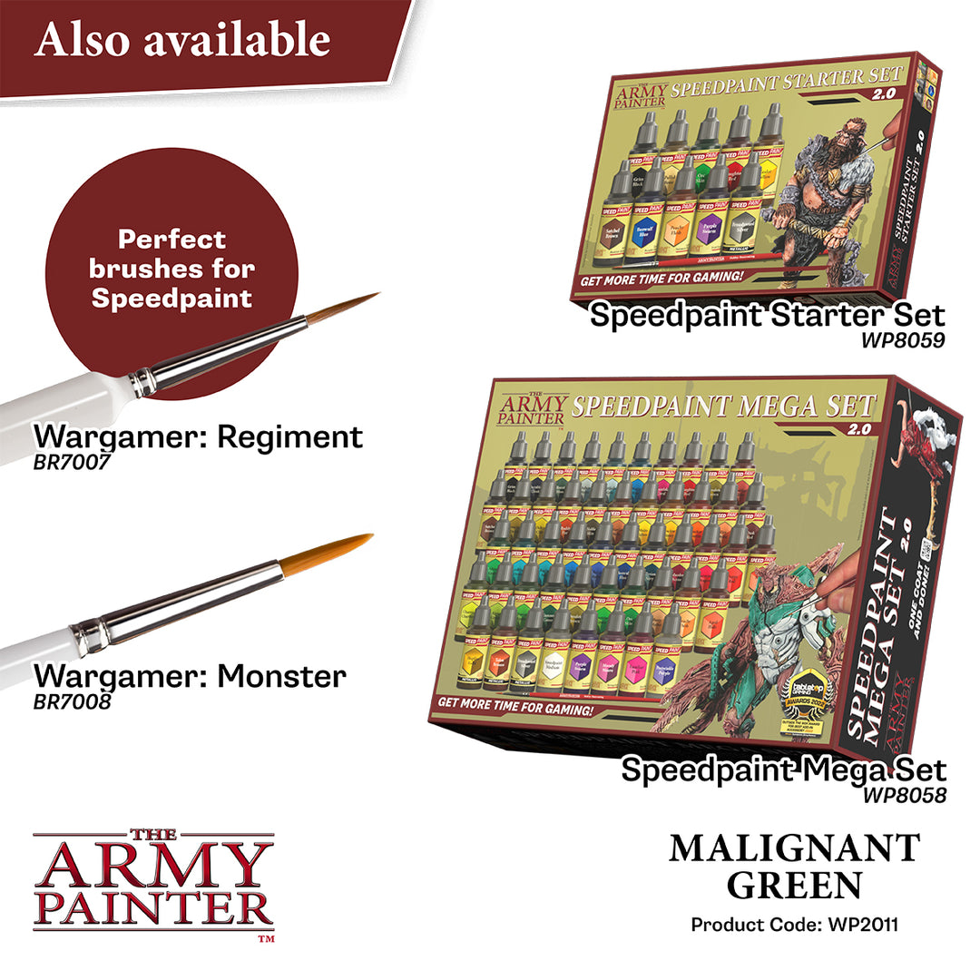 Speedpaint 2.0: Malignant Green (The Army Painter) (WP2011)