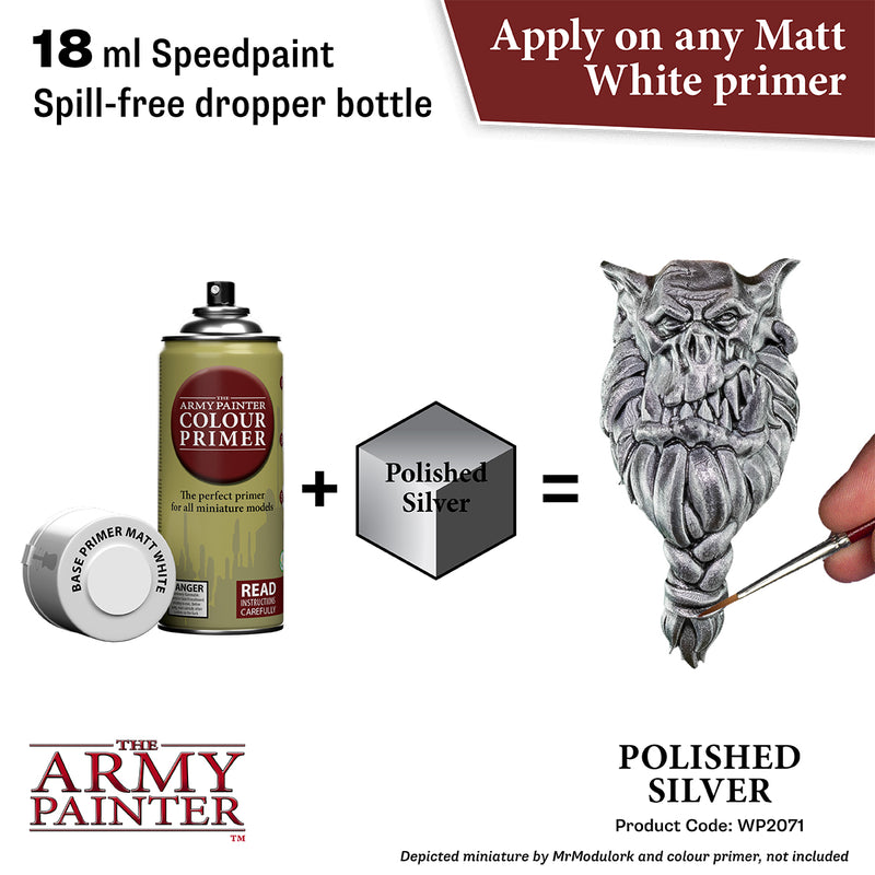 Speedpaint 2.0: Polished Silver (The Army Painter) (WP2071)