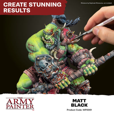 Warpaints Fanatic: Matt Black (The Army Painter) (WP3001P)