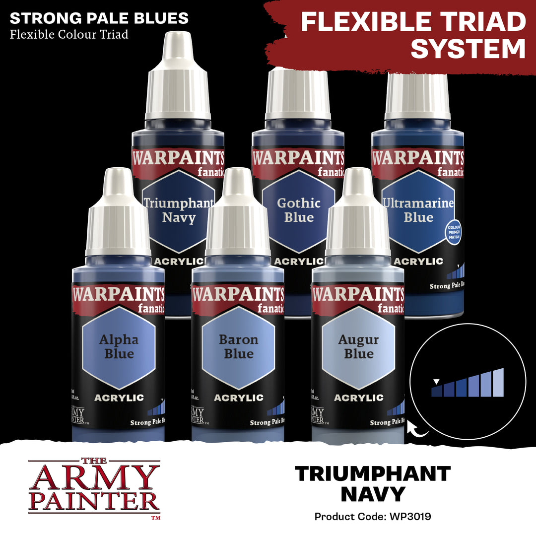 Warpaints Fanatic: Triumphant Navy (The Army Painter) (WP3019P)