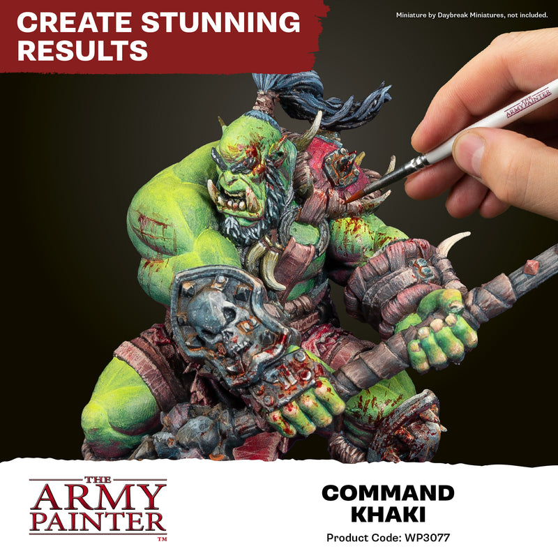 Warpaints Fanatic: Command Khaki (The Army Painter) (WP3077P)