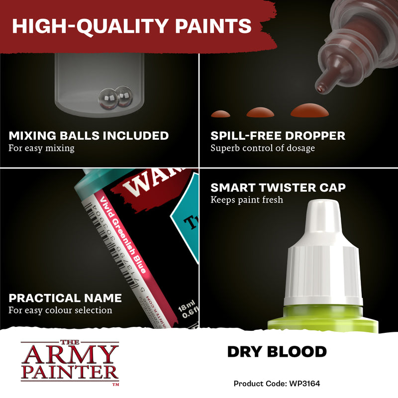 Warpaints Fanatic Effects: Dry Blood (The Army Painter) (WP3164P)