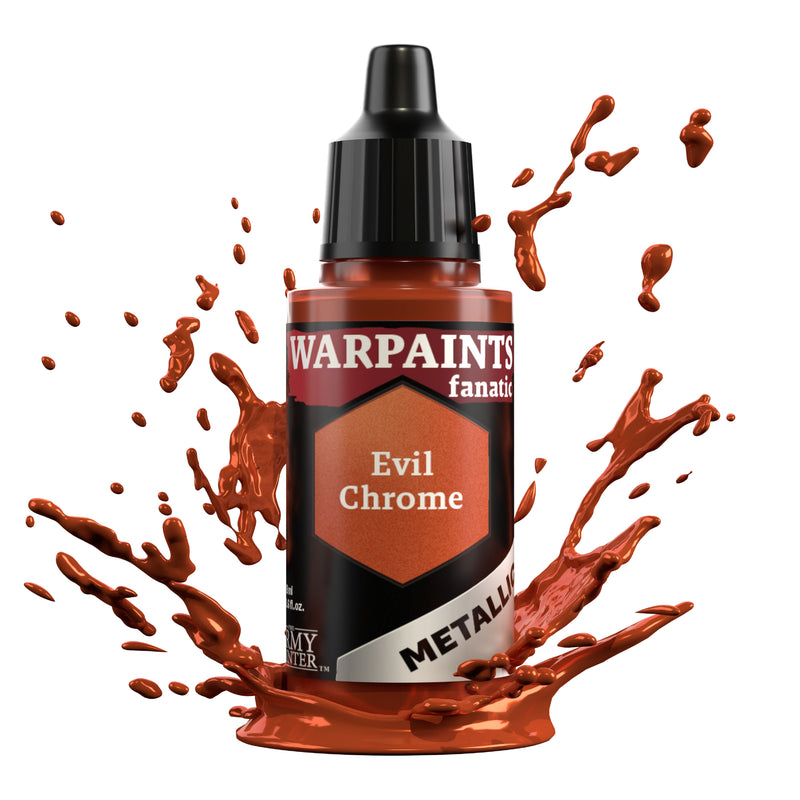 Warpaints Fanatic Metallic: Evil Chrome (The Army Painter) (WP3185P)