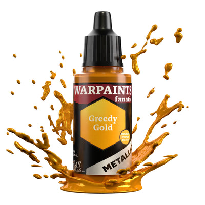 Warpaints Fanatic Metallic: Greedy Gold (The Army Painter) (WP3188P)