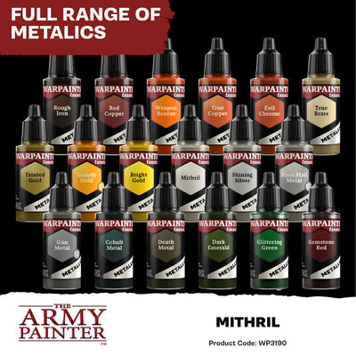 Warpaints Fanatic Metallic: Mithril (The Army Painter) (WP3190P)