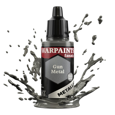 Warpaints Fanatic Metallic: Gun Metal (The Army Painter) (WP3193P)