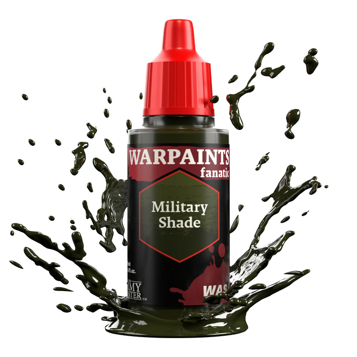 Warpaints Fanatic Wash: Military Shade (The Army Painter) (WP3209P)