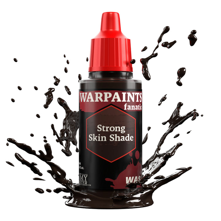 Warpaints Fanatic Wash: Strong Skin Shade (The Army Painter) (WP3214P)