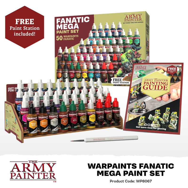 Warpaints Fanatic: Mega Set (The Army Painter) (WP8067P)