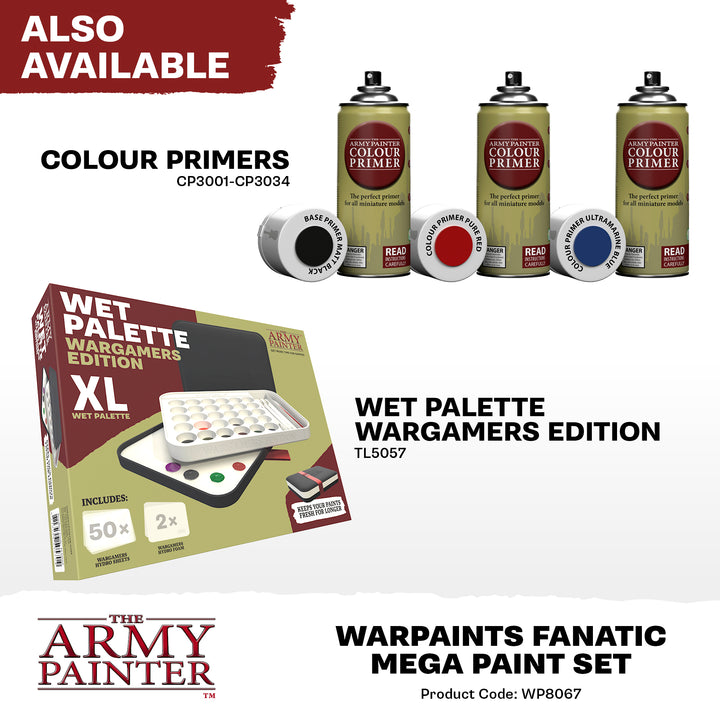 Warpaints Fanatic: Mega Set (The Army Painter) (WP8067P)