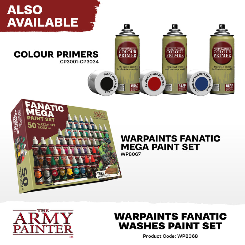 Warpaints Fanatic: Washes Paint Set (The Army Painter) (WP8068P)