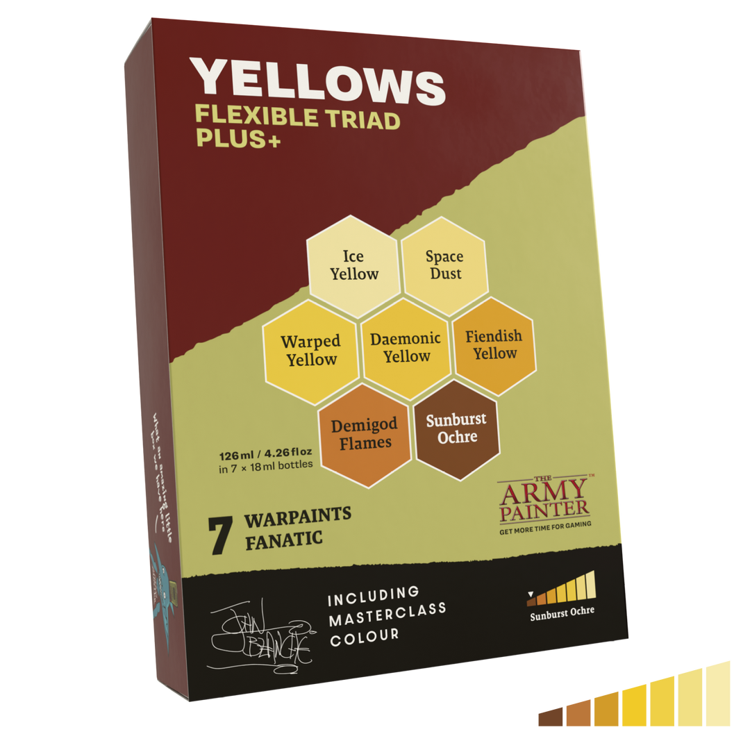 Flexible Triad PLUS+: Yellows (The Army Painter) (WP8090P)