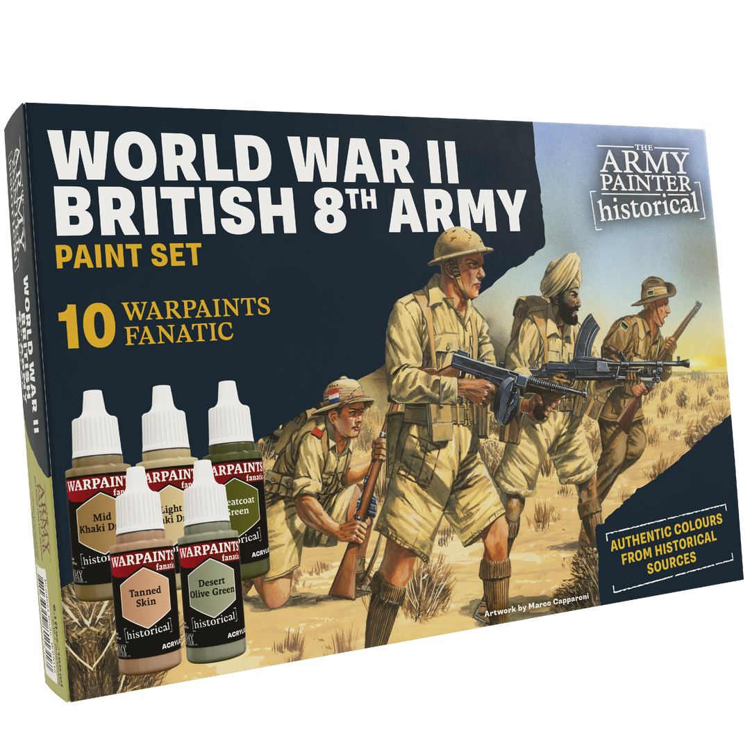 Historical: WWII British 8th Army (The Army Painter) (WP8113P)