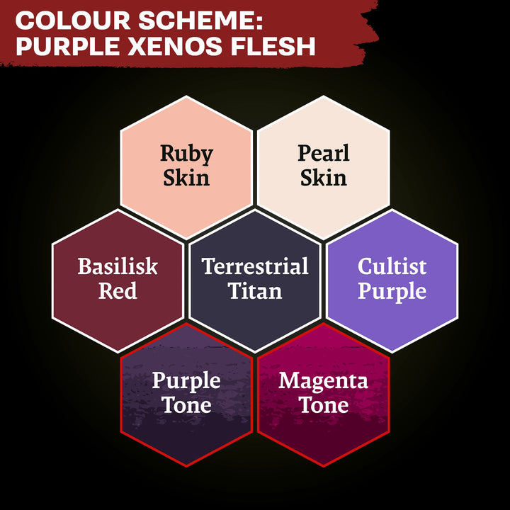 Combat Se7ens: Purple Xenos Flesh (The Army Painter) (WP8114P)