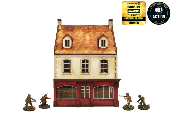 WW2 Normandy Restaurant Prepainted [28mm/1:56]