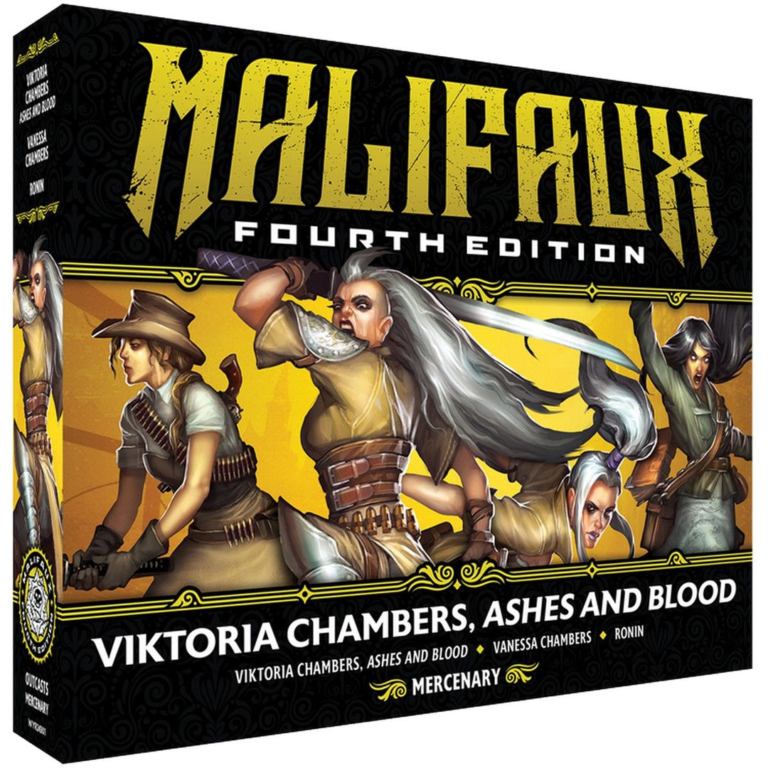 Malifaux 4th Edition: Viktoria Chambers, Ashes and Blood