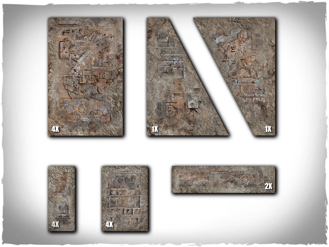 Terrain Areas Footprints - Orcs (Deep-Cut Studio)
