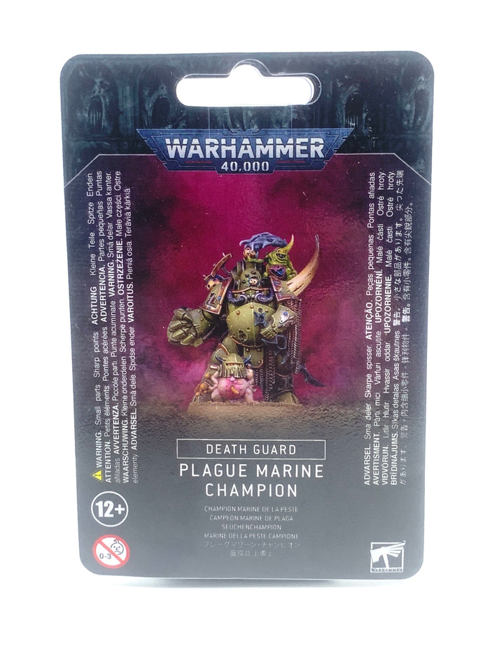 Warhammer 40,000: Death Guard - Plague Marine Champion