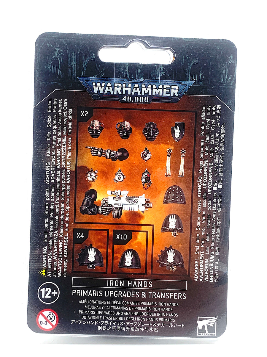 Warhammer 40,000: Iron Hands Primaris Upgrades & Transfers