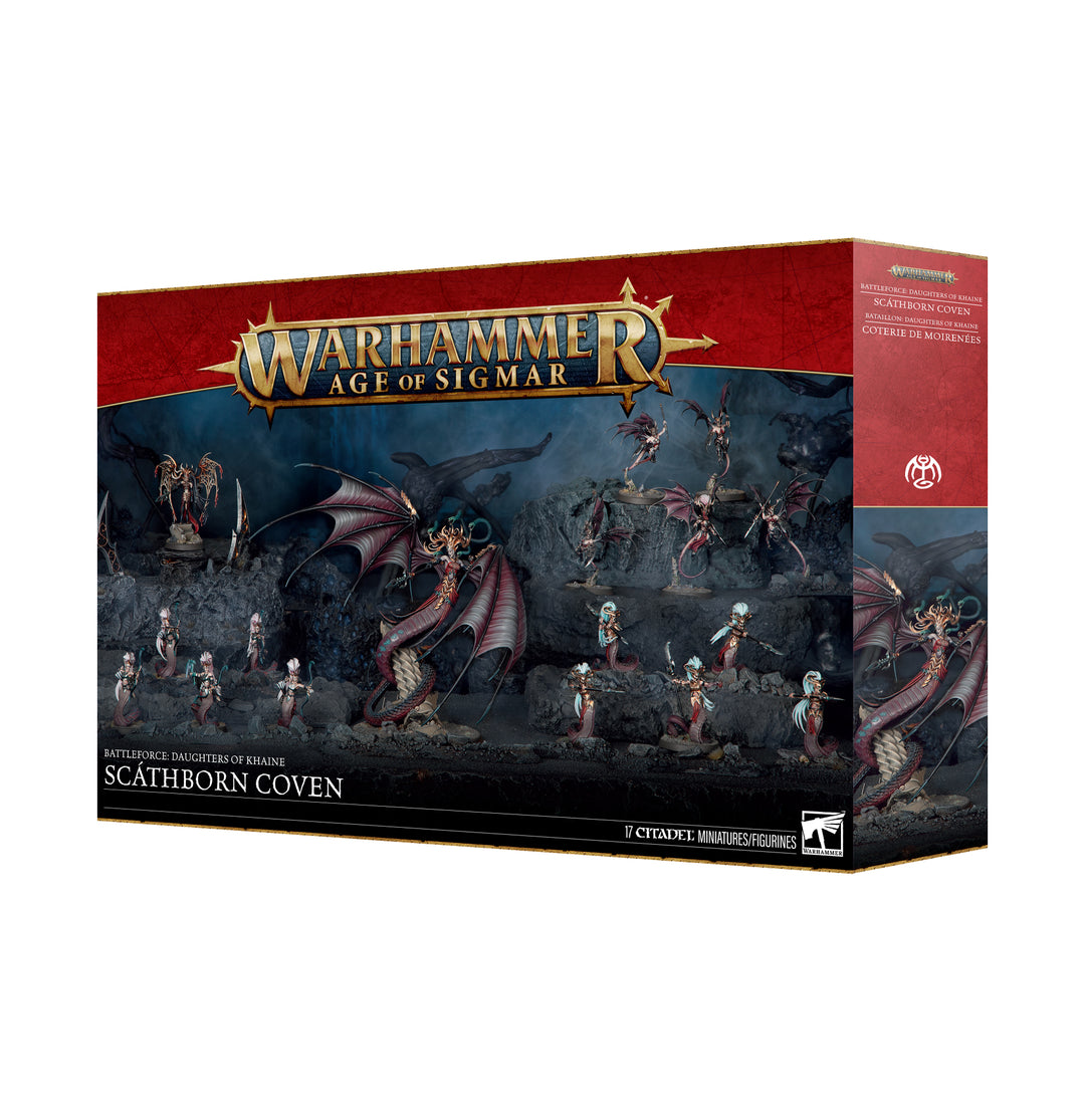 Warhammer Age of Sigmar: Daughters of Khaine – Scáthborn Coven Battleforce