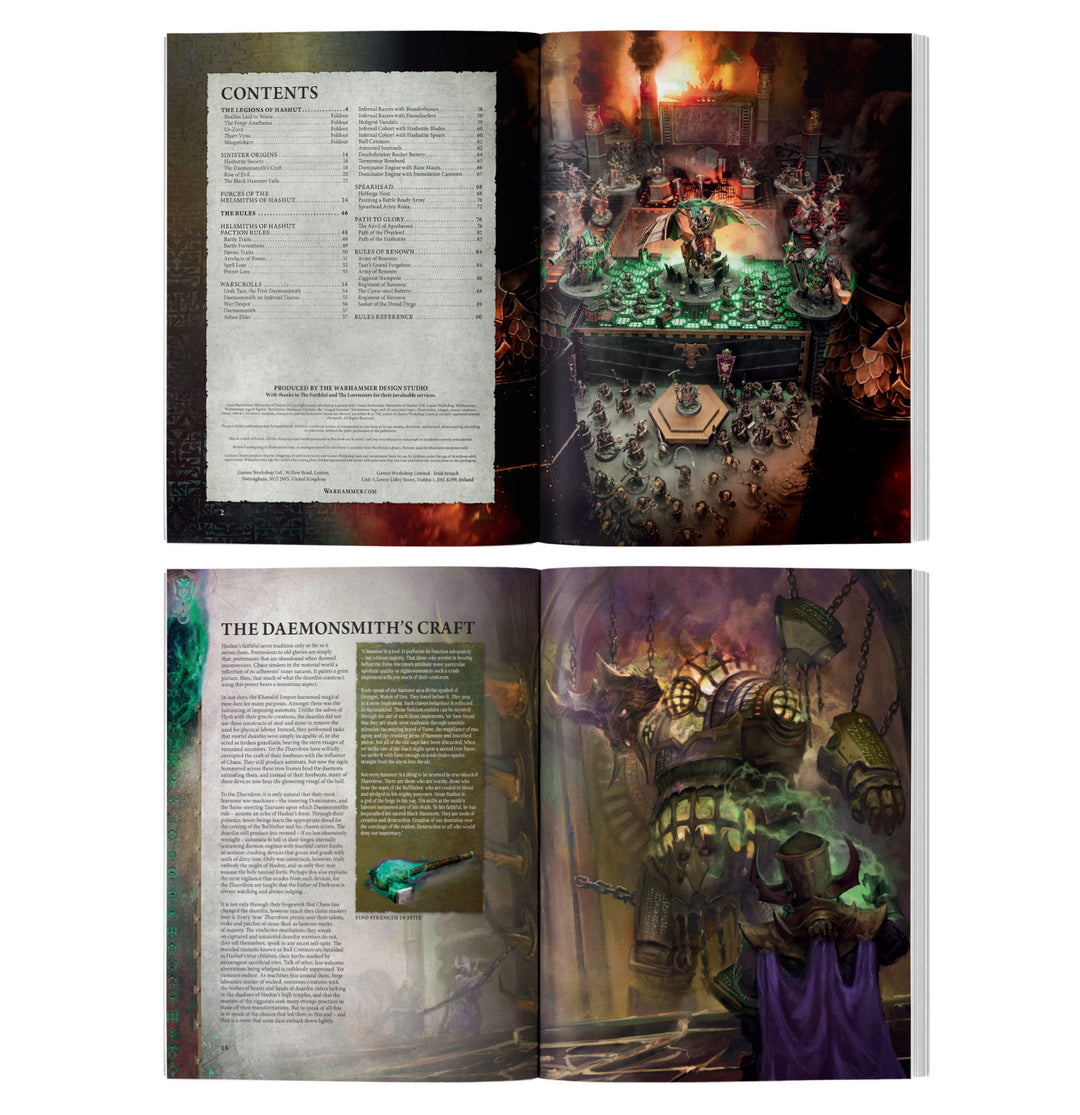 Warhammer Age of Sigmar: Helsmiths of Hashut - Chaos Battletome