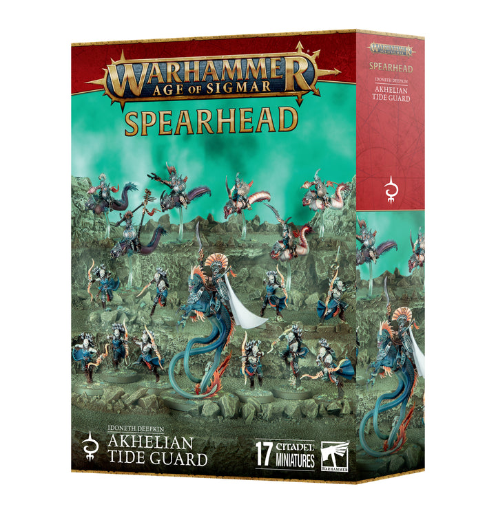 Warhammer Age of Sigmar: Idoneth Deepkin – Akhelian Tide Guard - Spearhead