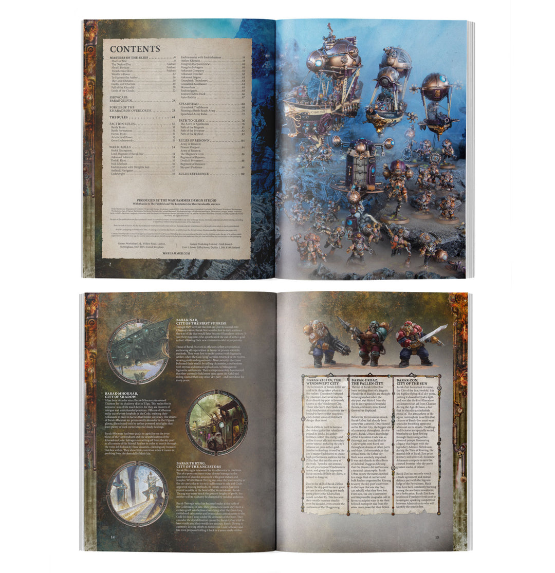Warhammer Age of Sigmar: Kharadron Overlords - Order Battletome
