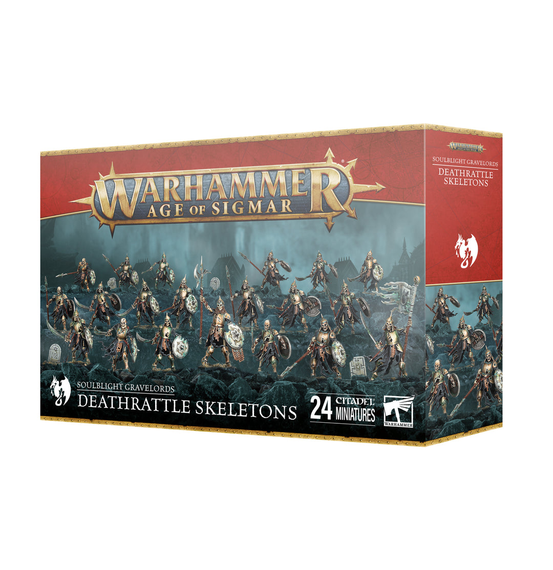 Warhammer Age of Sigmar: Soulblight Gravelords - Deathrattle Skeletons