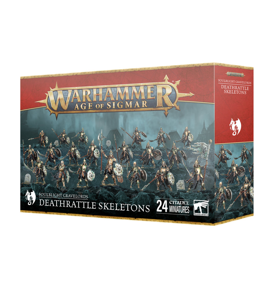 Warhammer Age of Sigmar: Soulblight Gravelords - Deathrattle Skeletons